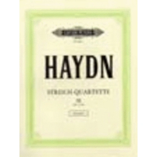 Haydn: Complete String Quartets Volume 3 - Edition Peters