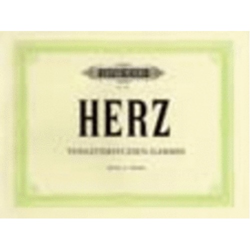 Herz - Scale And Arpeggio Exercises (Softcover Book)