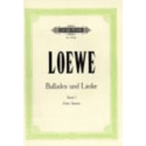 Ballads And Lieder 15 Book 1 High Ger (Softcover Book)