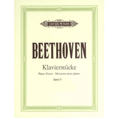 Beethoven - Album Of Piano Pieces Vol 2 (Softcover Book)