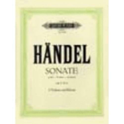 Trio Sonata Op 2 No 6 G Min 2Violin/Piano (Music Score/Parts) Book