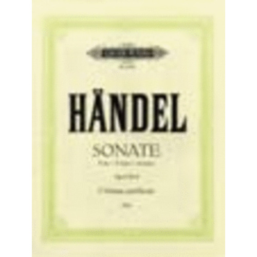 Trio Sonata Op 2 No 9 E 2Violin/Piano (Music Score/Parts) Book