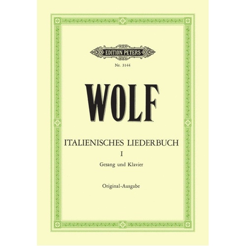 Italienisches Liederbuch Book 1 Ger/Eng (Softcover Book)