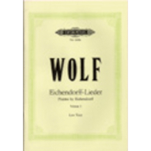 Eichendorff Lieder Book 1 Low Ger/Eng (Softcover Book)