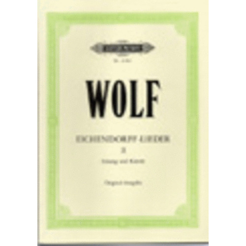 Eichendorff Lieder Book 2 High-Med Ger/Eng (Softcover Book)