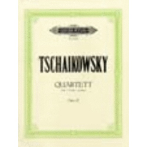 Tchaikovsky - String Quartet No 2 In F Op 22 Parts (Set Of Parts) Book