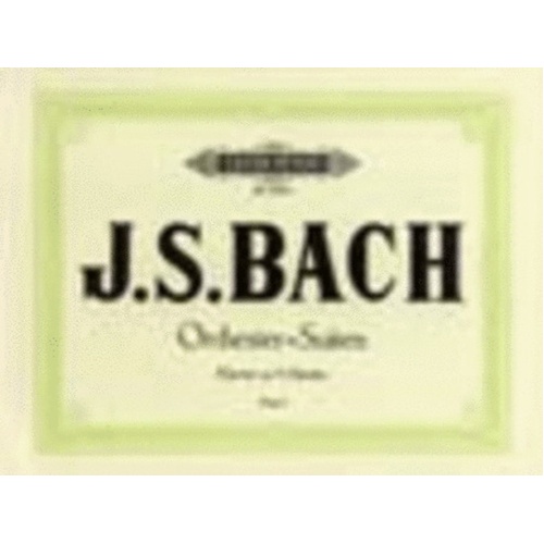Edition Peters - Orchestral Suites Nos 1-4 Pd