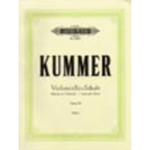Kummer - Cello Method Op 60 (Softcover Book)