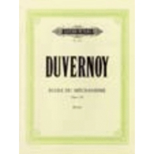 Duvernoy - School of Mechanism Op. 120 for Piano Solo, Edition Peters, 1 Page