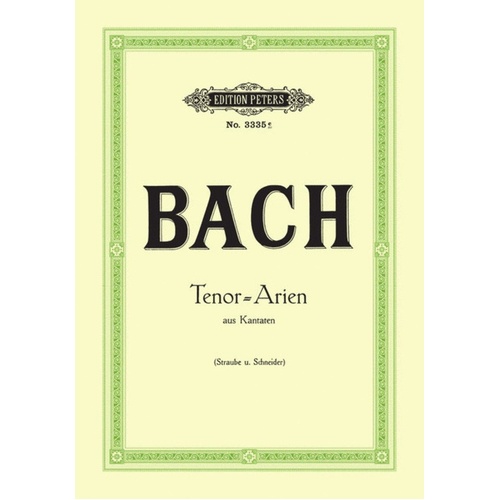 Tenor Arias (Softcover Book)