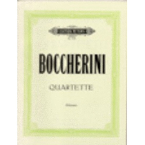 Boccherini 9 String Quartets for String Quartet by Edition Peters