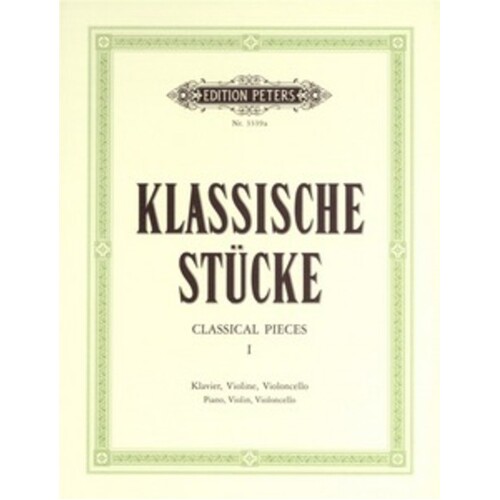 Classical Pieces 1 Piano Trio Score/Parts Book