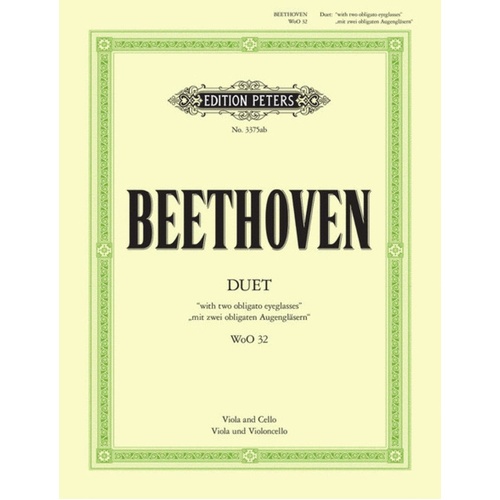 Duet Sonata Vla/Vc (Softcover Book)