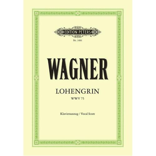 Lohengrin Vocal Score German (Softcover Book)