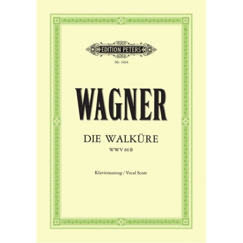 Valkyrie (Die Walkure) (Softcover Book)
