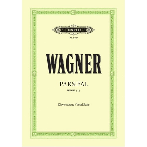 Parsifal Ed Mottl Ger (Softcover Book)