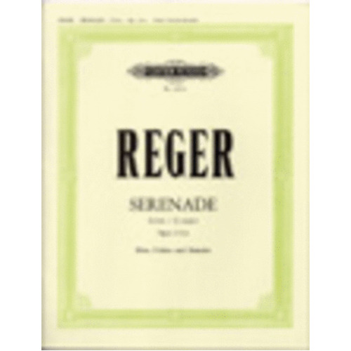 Serenade Op 141A G 2Violin (Or Flute Violin) Viola (Music Score/Parts) Book