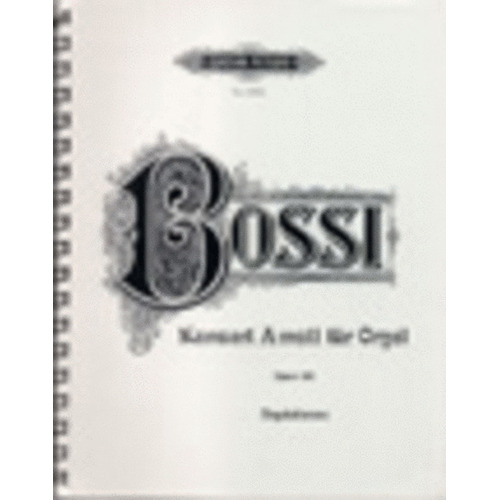 Organ Concerto Op 100 A Min (Softcover Book)
