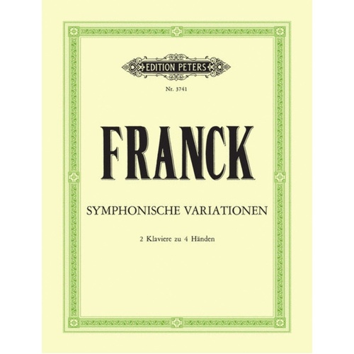 Symphonic Variations 2P 4H (Softcover Book)