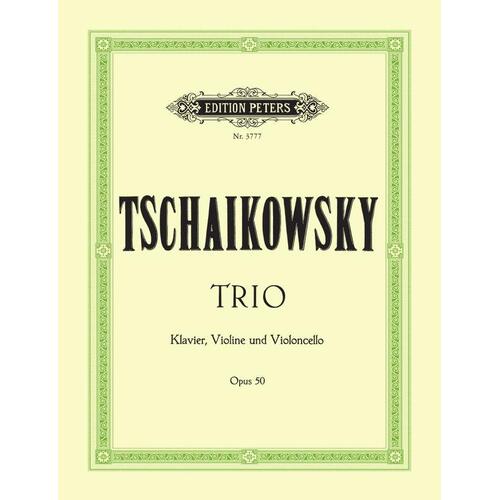 Trio A Min Op 50 Violin Vc Piano (Music Score/Parts) Book