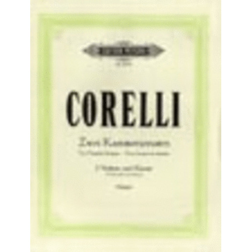 Sonatas Da Camera Op 2 No 4 Op 4 No 9 2 Violin Piano (Softcover Book)