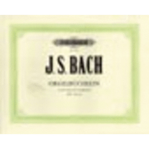 Orgelbuchlein Bwv 599-644 (Softcover Book)
