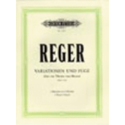 Variations And Fugue On Theme Of Mozart Op 132A (Softcover Book)