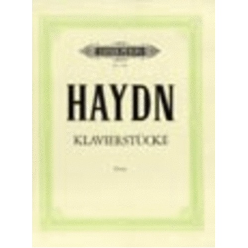 Piano Pieces Hob 17 Nos 1-6 Urtext (Softcover Book)