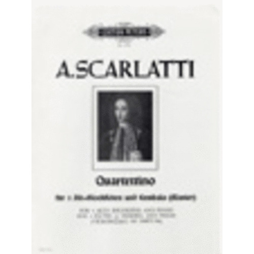 Quartettino F 3Violin/Piano Or 3Flute/Piano (Music Score/Parts) Book