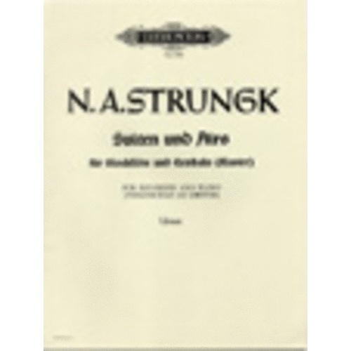 Suites and Airs for Flute and Violin by Nicolaus Adam Strungk, Edition Peters, 1 Page