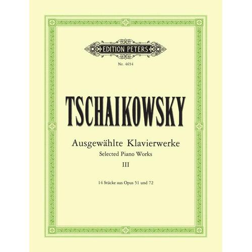 Selected Piano Works Book 3 Ed Weitzmann (Softcover Book)