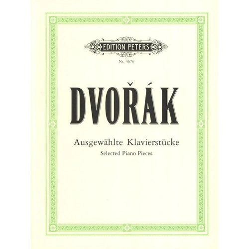 Dvorak Selected Piano Pieces for Piano Solo, Edition Peters, 1 Page