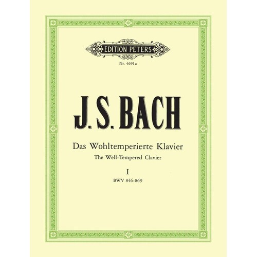 Bach - 48 Preludes And Fugues Vol 1 Urtext (Softcover Book)