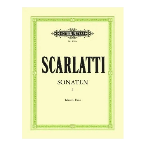 150 Sonatas Vol. 1 - Piano Sheet Music - Domenico Scarlatti - Edited by Hermann Keller & Wilhelm Weismann - Peters EP4692A