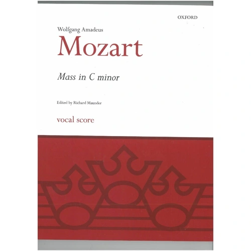 Mozart Mass K. 427 C Minor Vocal Score - Edition Peters