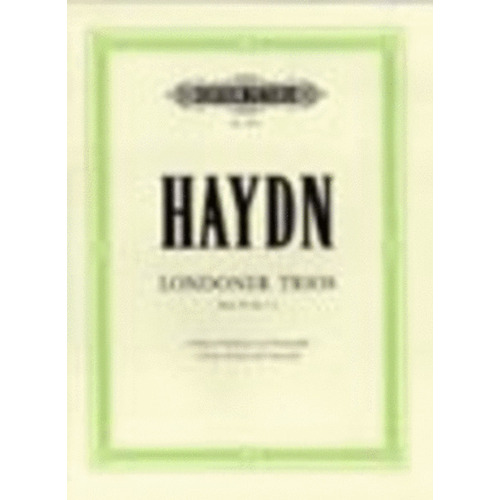 London Trios 3 Hob 4 No 1-3 2Fl Vc (Music Score/Parts) Book