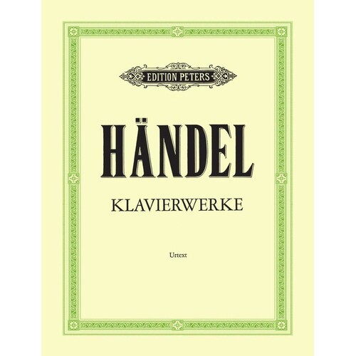 Keyboard Works Book 2 Suites 9 Hwv 434-442 Urtext (Softcover Book)