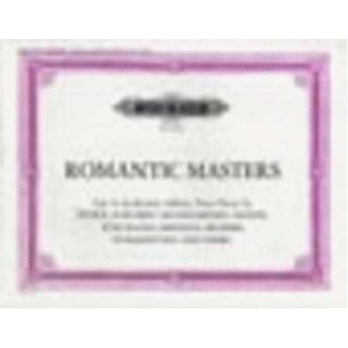 Romantic Masters Piano Solo by Edition Peters