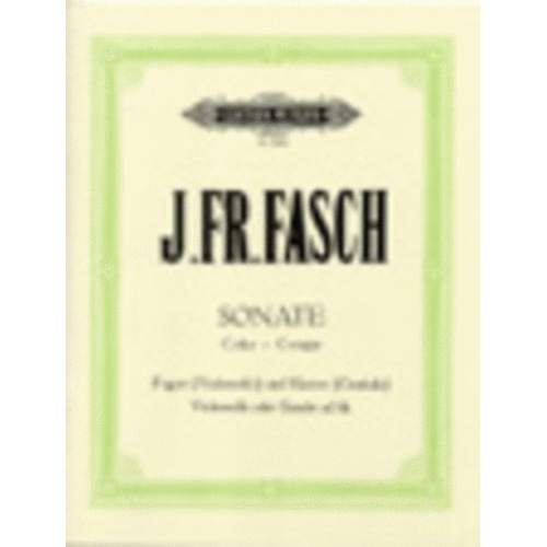 Sonata C Vlc Or Bassoon Piano (Softcover Book)