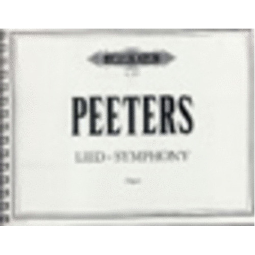 Lied Symphony Op 66 (Softcover Book)