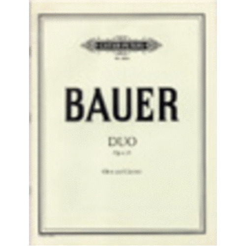 Duos Op 25 Oboe clarinet (Softcover Book)