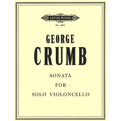 Sonata Vlc Solo (Softcover Book)