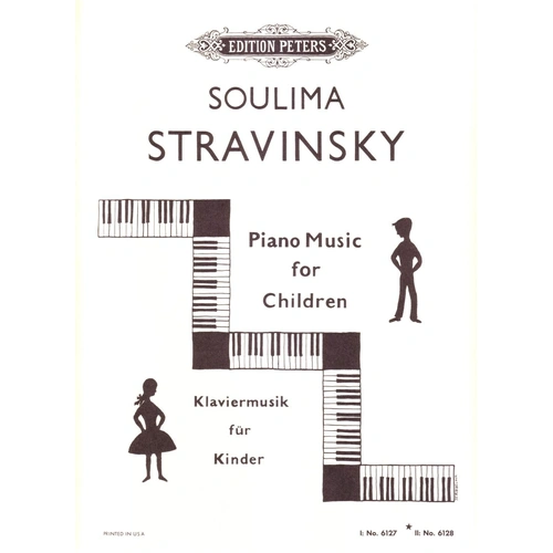 Stravinsky: Piano Music for Children Vol 2 - Piano Solo Edition