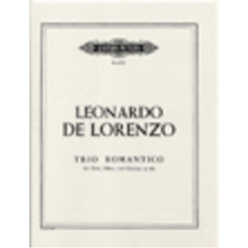 Lorenzo - Trio Romantico Op 78 Score/Parts Book