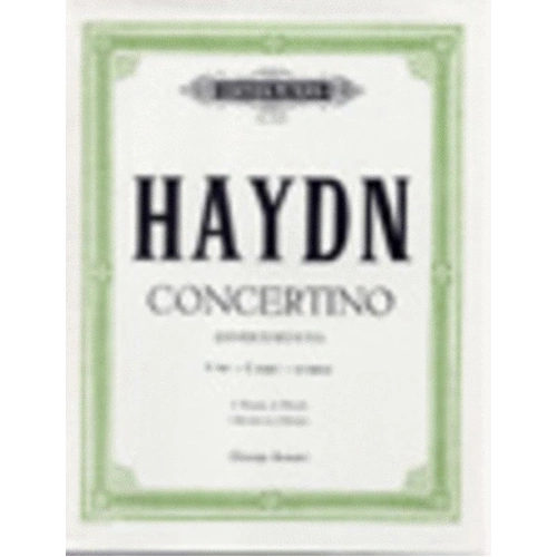 Haydn Concertino in C Major Hob XIV/3 for 2 Pianos 4 Hands - 2 Copies
