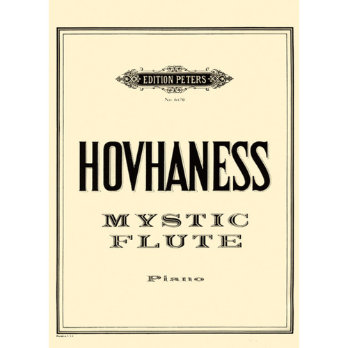 Mystic Flute Op 22 (Softcover Book)
