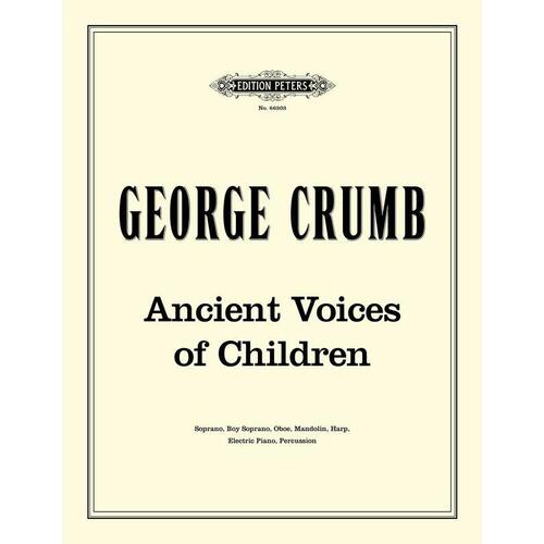 Ancient Voices Of Children Score (Softcover Book)