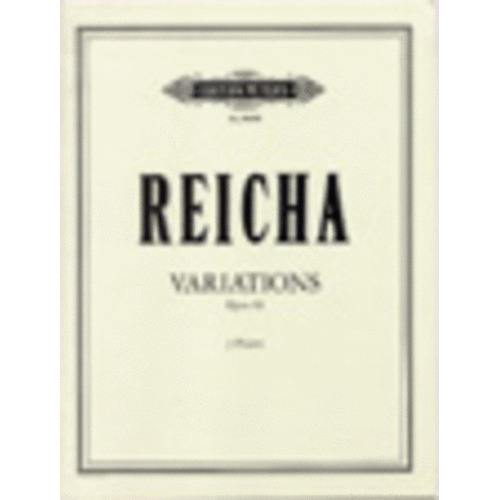 Variations 6 Op 20 Flute Duet (Softcover Book)