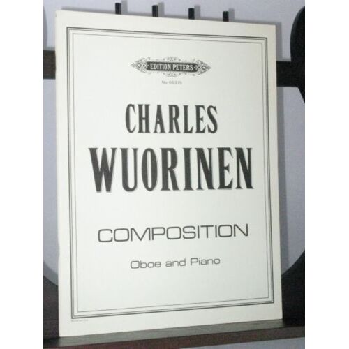 Wuorinen - Composition Oboe/Piano (Softcover Book)