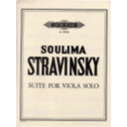 Suite For Solo Viola (Softcover Book)